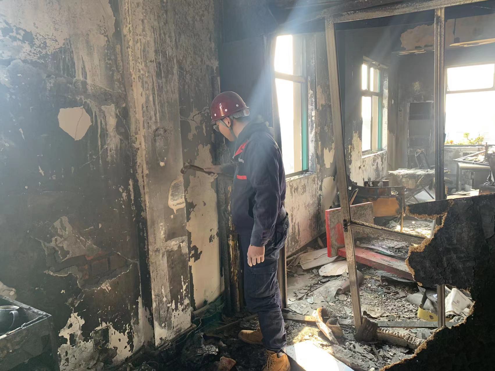 火災(zāi)后檢測 火災(zāi)后檢測